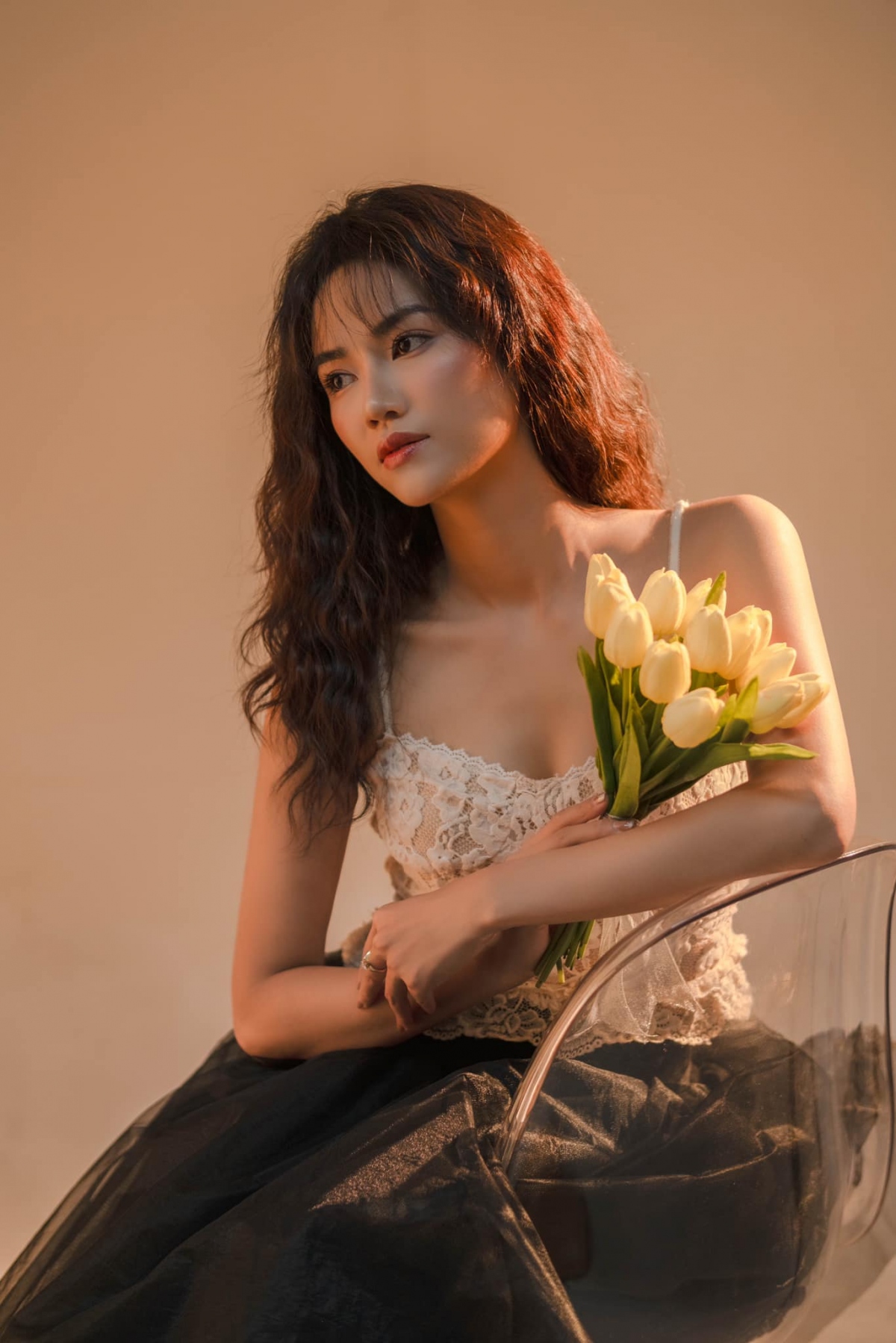Anh Đào từng chia sẻ với VOV.VN, trong tương lai, cô muốn đóng vai một tiểu thư tài phiệt, vì bấy lâu nay chỉ toàn đóng "gái quê".
