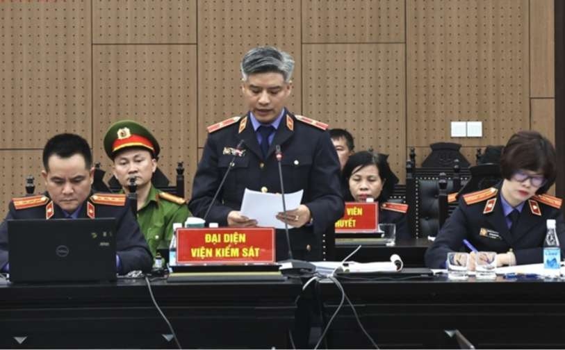 Đại diện Viện kiểm sát tại phiên tòa
