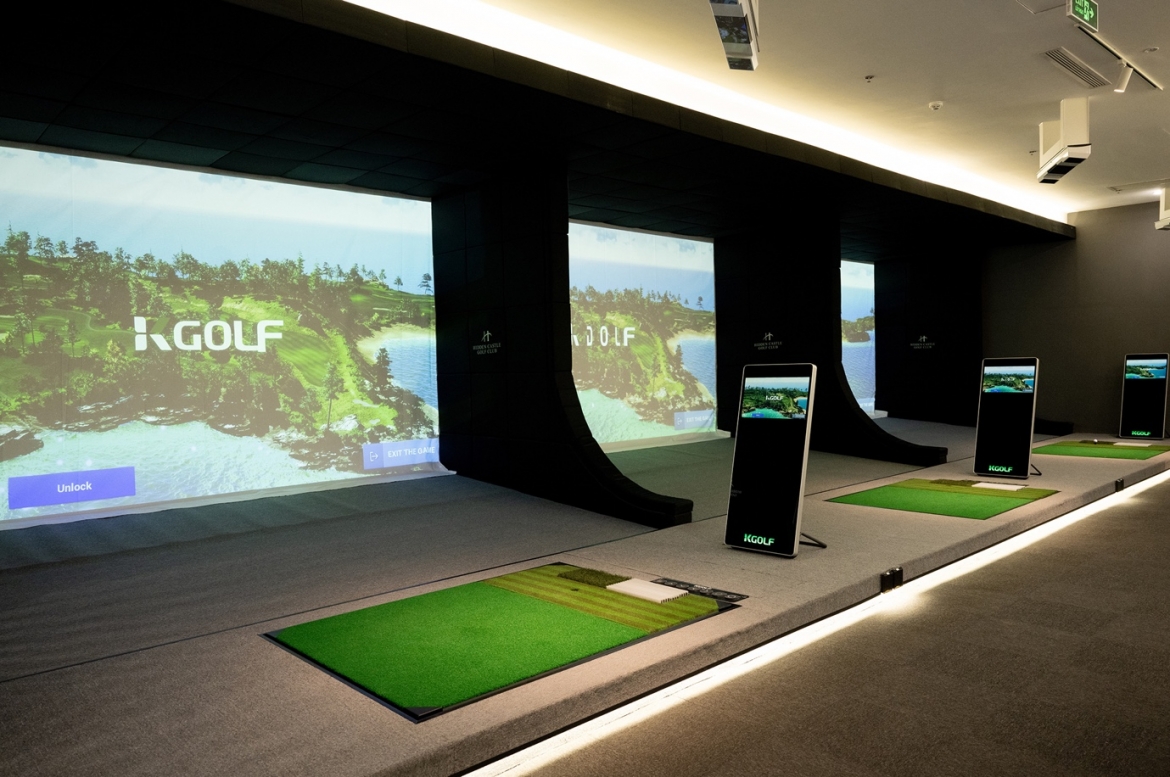 Hệ thống tập golf hiện đại
