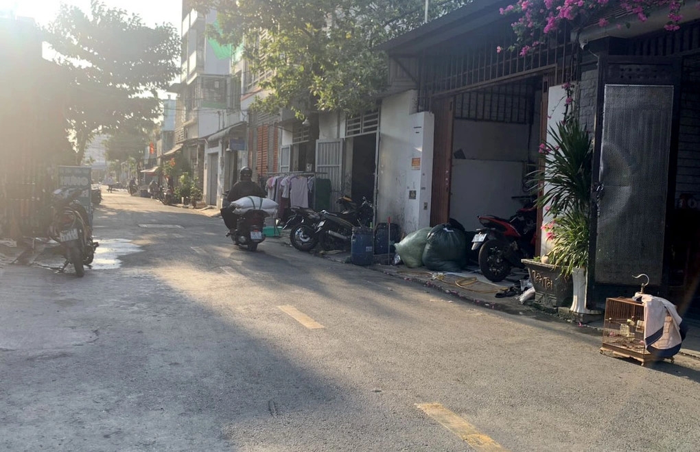 Khu vực người dân phát hiện nam thanh niên bị đâm (Ảnh: Lê Trai).