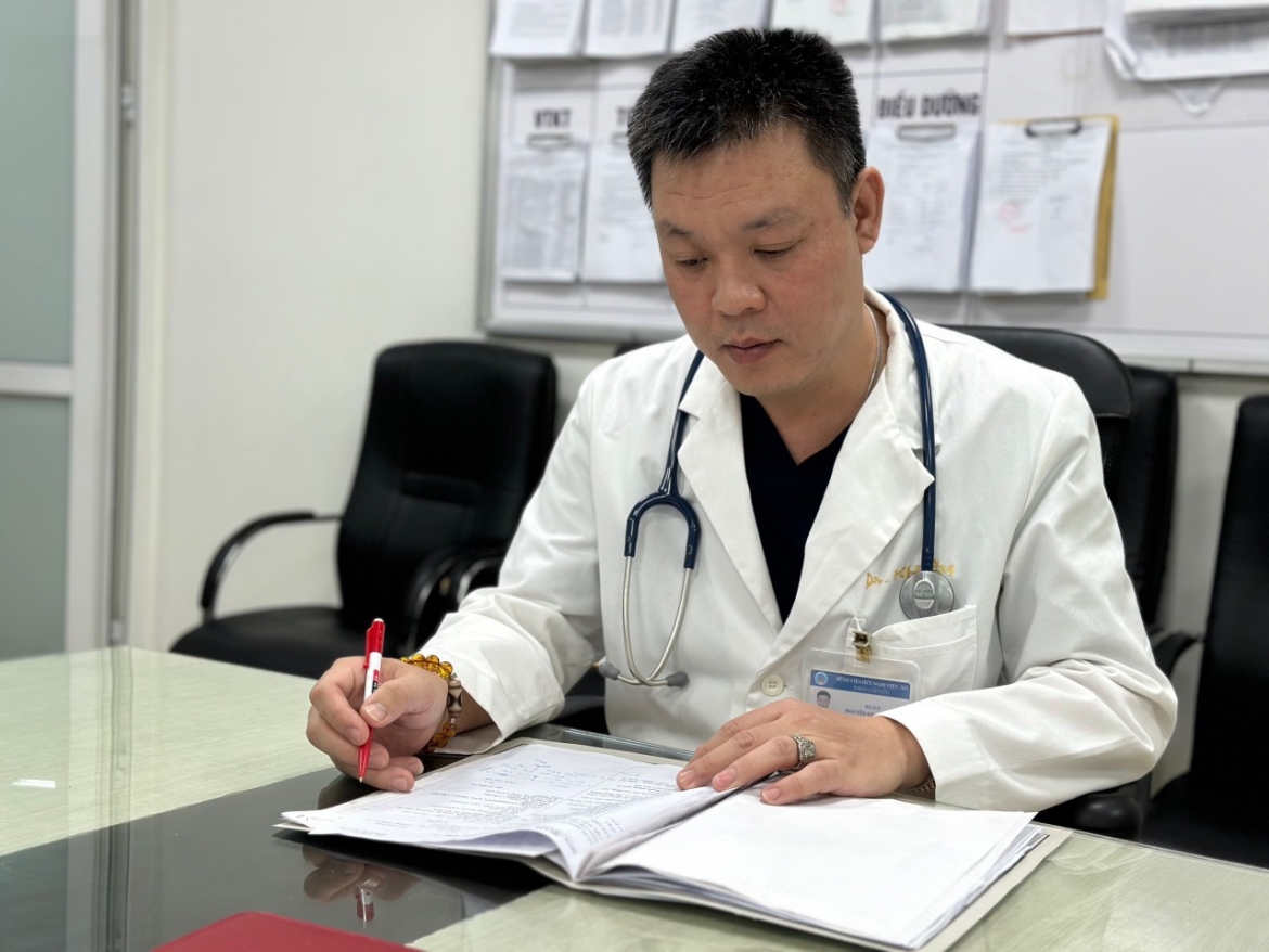 Bác sĩ Nguyễn Đăng Khiêm - Bệnh viện Hữu nghị Việt Xô