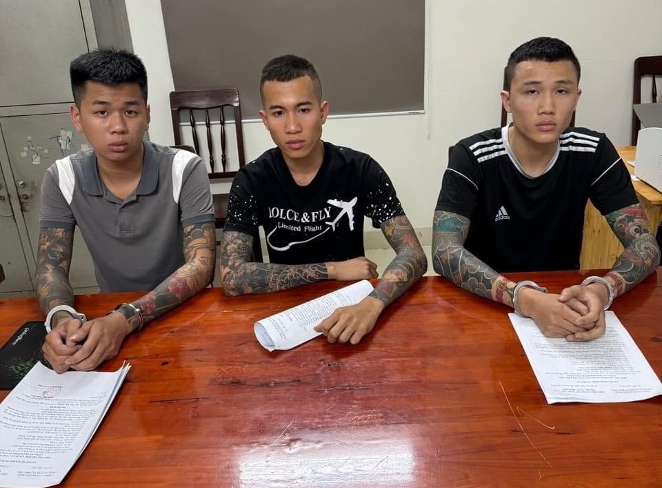 Các bị can tại Cơ quan Công an