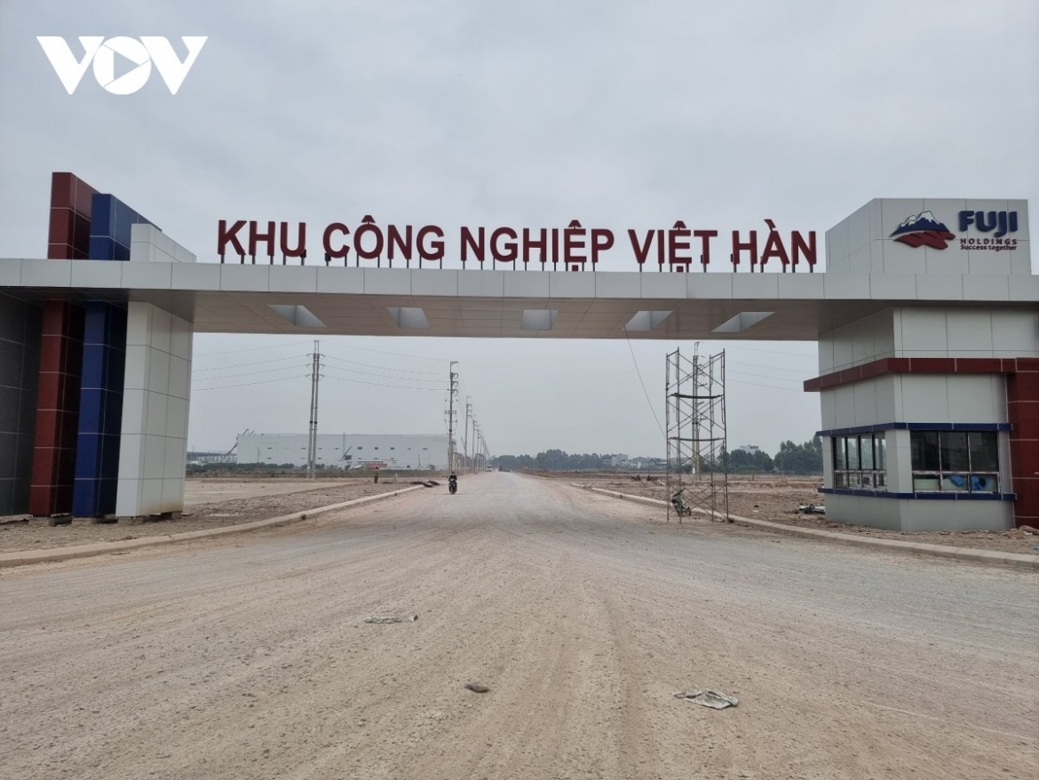 Dự án đầu tư xây dựng và kinh doanh kết cấu hạ tầng Khu công nghiệp Việt Hàn mở rộng có quy mô khoảng 147,31ha
