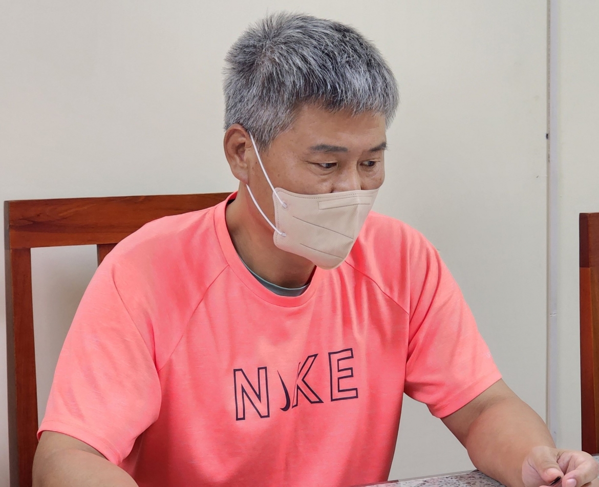 Đối tượng Im Ju Seob (53 tuổi, quốc tịch Hàn Quốc).