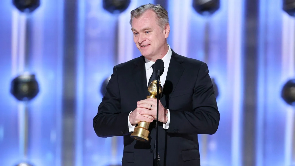 Christopher Nolan giành chiến thắng tại Lễ trao giải Quả cầu Vàng vừa qua. Ảnh: Getty