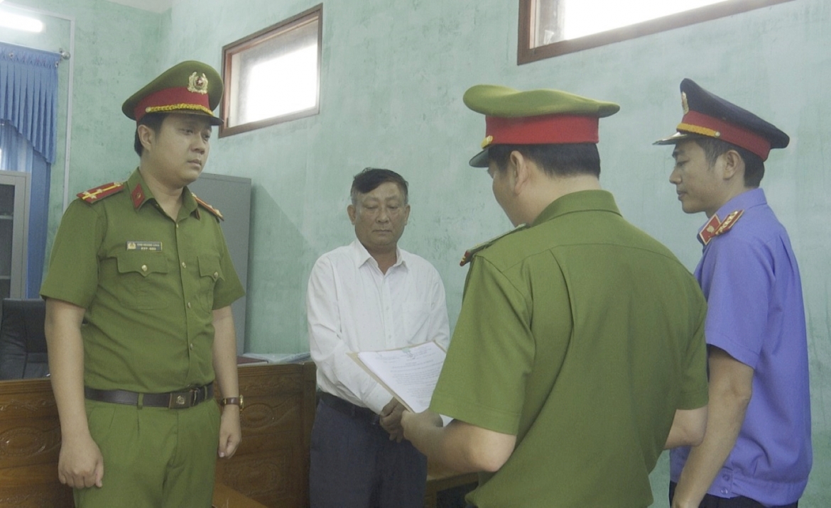 Khởi tố bị can đối với Đàm Xuân Vinh