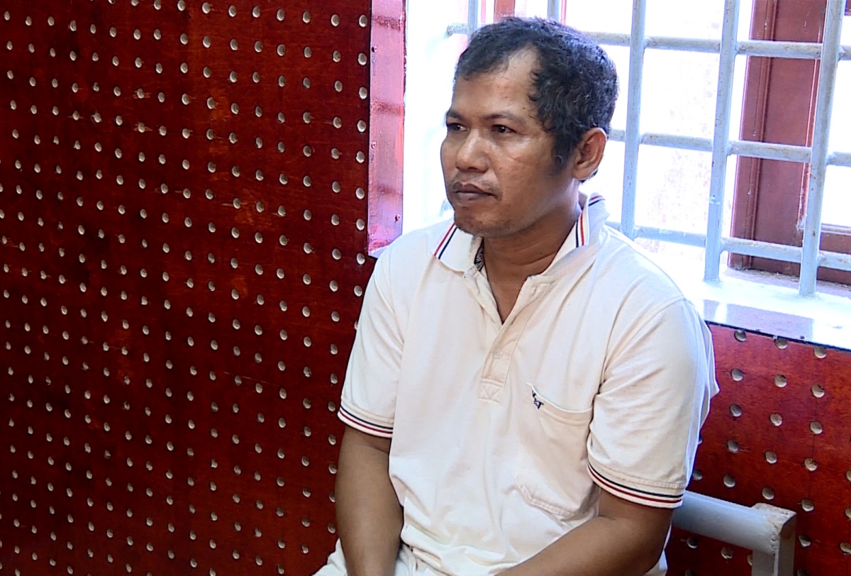 Đối tượng Kim Khiêm. Ảnh: Công an tỉnh Vĩnh Long