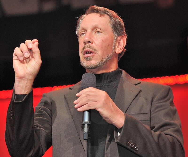 Ông Larry Ellison, 78 tuổi, người Mỹ là người giàu thứ 4 thế giới, nắm giữ khối tài sản ước tính 107 tỷ USD. Ông là nhà sáng lập Oracle.