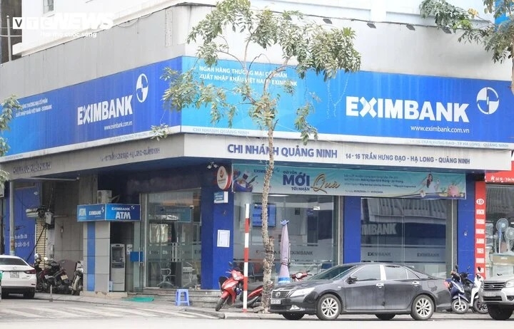 Trụ sở Ngân hàng Xuất nhập khẩu Việt Nam (Eximbank) chi nhánh Quảng Ninh. (Ảnh: Minh Khang)