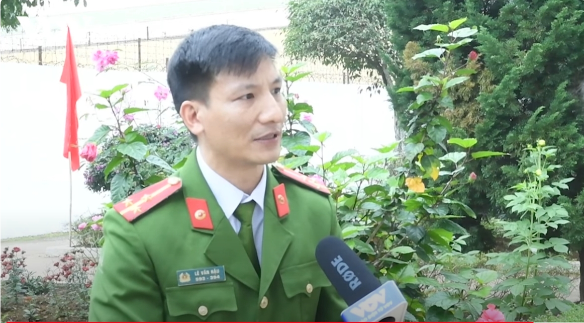 Thượng uý Lê Văn Hậu- cán bộ giáo dục, Trại giam Thanh Phong.