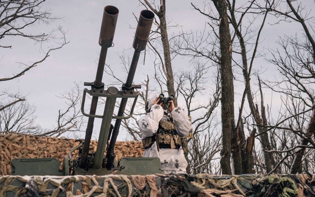 Súng phòng không Ukraine. Ảnh: Washington Post.