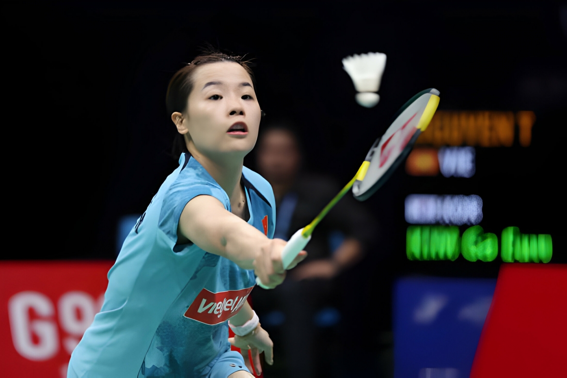 Thùy Linh tranh tài tại giải Thụy Sĩ mở rộng trong tuần này. (Ảnh: Getty). 