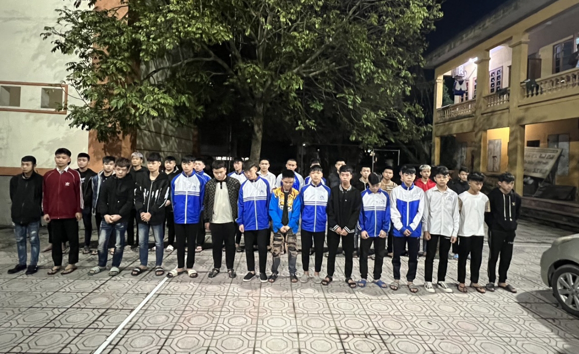 Các đối tượng tại cơ quan điều tra