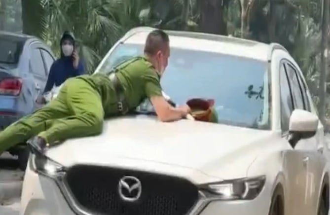 Hình ảnh cắt từ video clip.