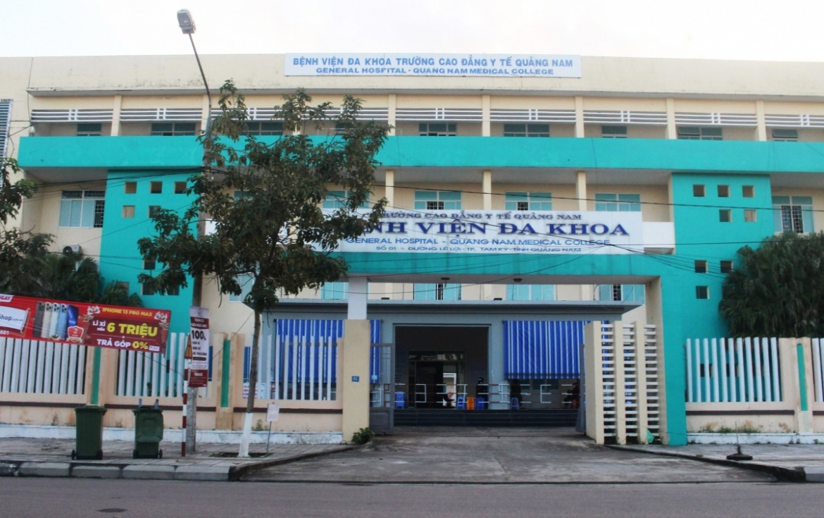 Bệnh viện Đa khoa - Trường Cao đẳng Y tế Quảng Nam đã ngừng hoạt động từ đầu năm 2023