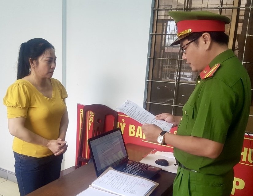 Bị can Võ Thị Diệu