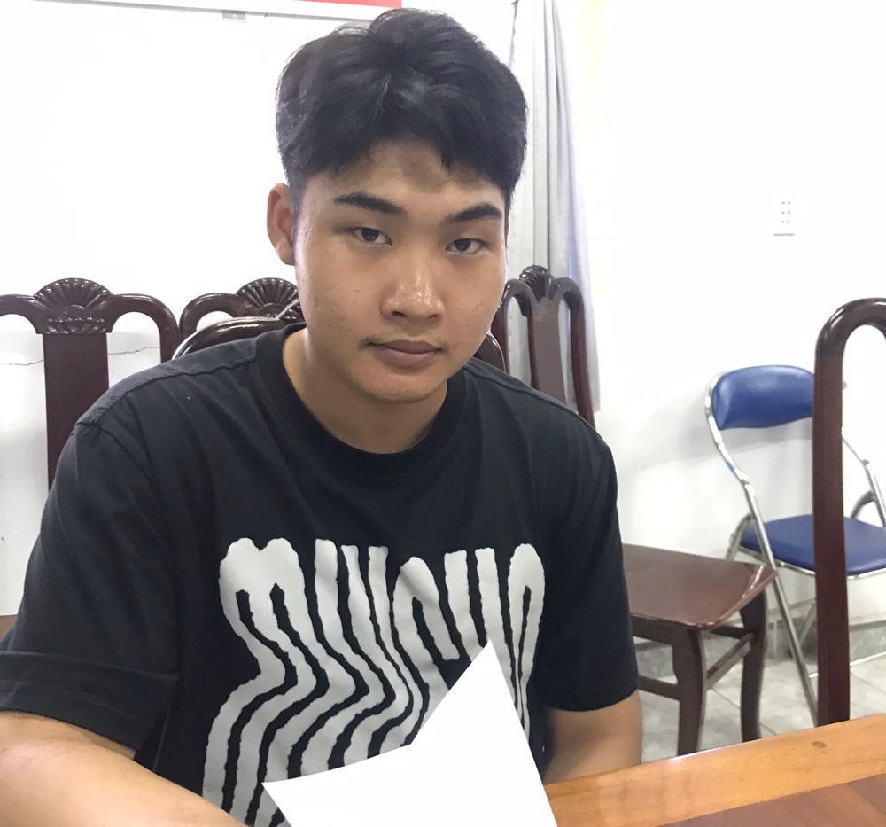 Đối tượng Nguyễn Minh Hoàng (Ảnh: CA)