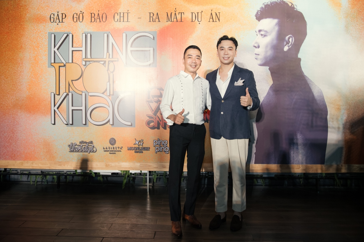 Ca sỹ Lê Việt Anh và nhạc sỹ Đỗ Bảo