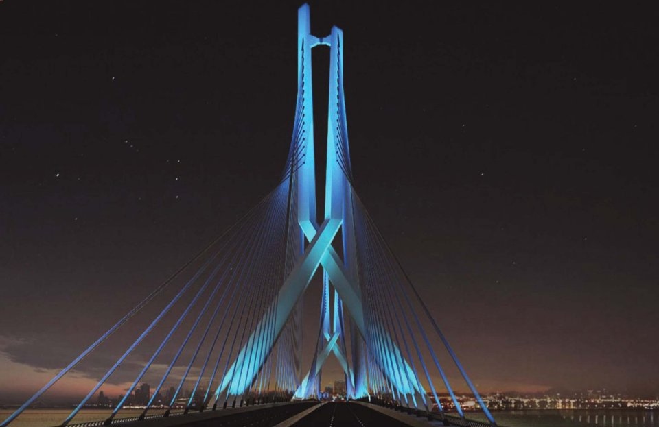 Theo phương án thiết kế được phê duyệt, Tứ Liên là cầu dây văng, kết hợp văng xoắn, tạo ra các nhịp lớn với hệ khung kết cấu thép nhẹ, hai hệ trụ cầu chính được tạo hình, kỳ vọng sẽ trở thành biểu tượng mới của Hà Nội.