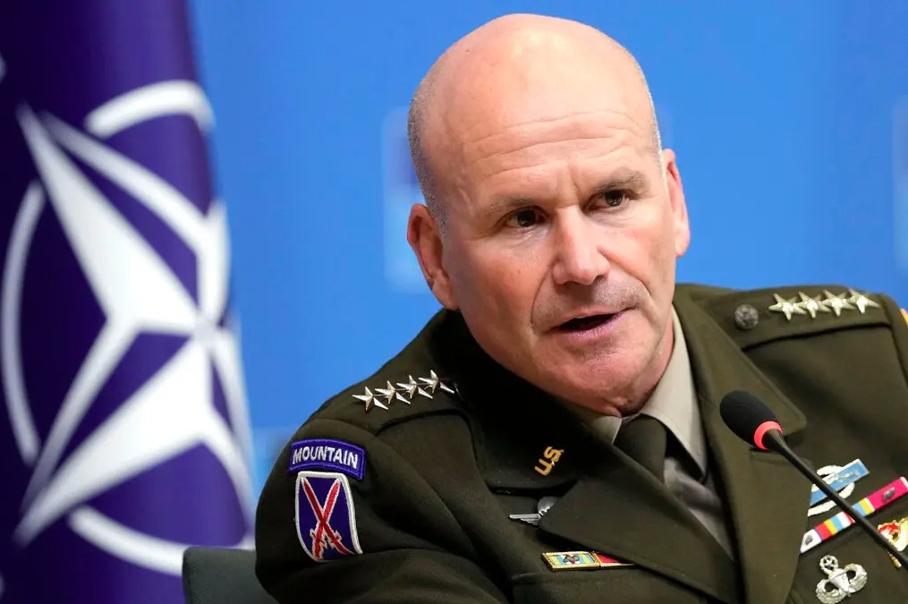 Người đứng đầu Bộ Tư lệnh châu Âu của Mỹ Christopher G. Cavoli. Ảnh: AP