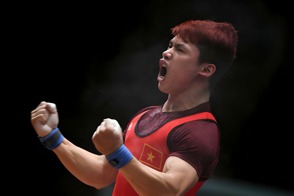 Trịnh Văn Vinh giành suất thứ 6 dự Olympic Paris cho thể thao Việt Nam. (Ảnh: Getty). 