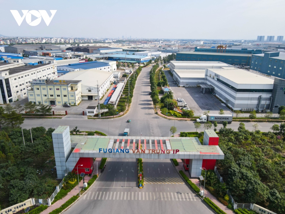 Toàn cảnh khu công nghiệp 