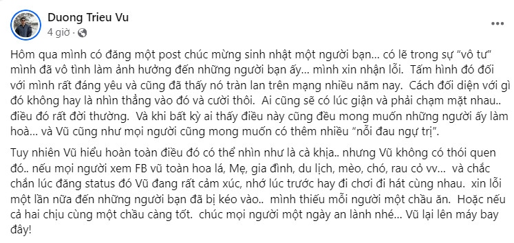 Bài đăng mới nhất của Dương Triệu Vũ