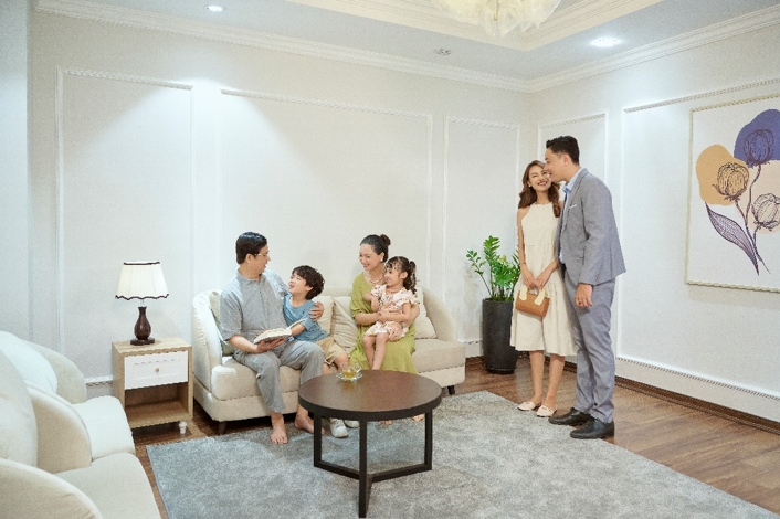 Nhiều gia đình lựa chọn chung cư để sinh sống