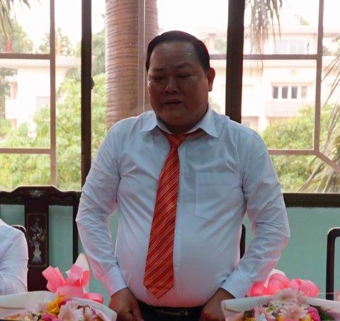 Bị can Thái Huỳnh Ngân, Giám đốc Xí nghiệp công trình công cộng TP. Tân Uyên. Ảnh: Cổng thông tin TP. Tân Uyên