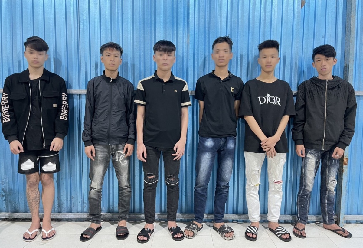 Các đối tượng trộm xe máy