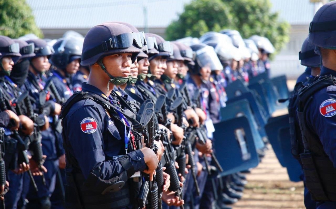 Cảnh sát Campuchia.