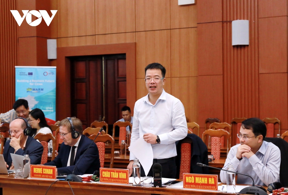 Ông Châu Trần Vĩnh, Cục trưởng Cục Quản lý Tài nguyên nước, Bộ Tài nguyên và Môi trường
