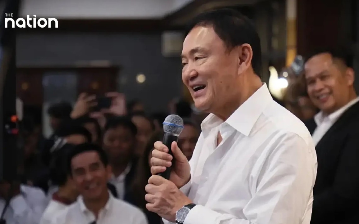 Cựu Thủ tướng Thaksin. Ảnh: The Nation.