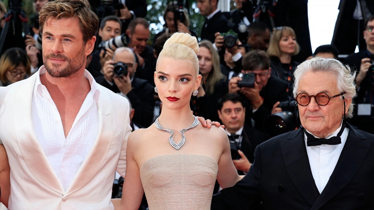 Chris Hemsworth, Anya Taylor-Joy trên thảm đỏ LHP Cannes.