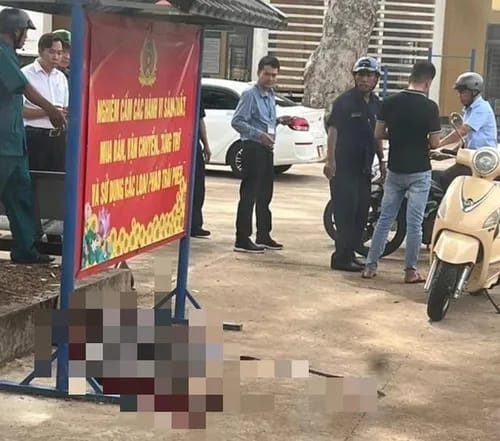 Hiện trường vụ việc (Ảnh: CTV)