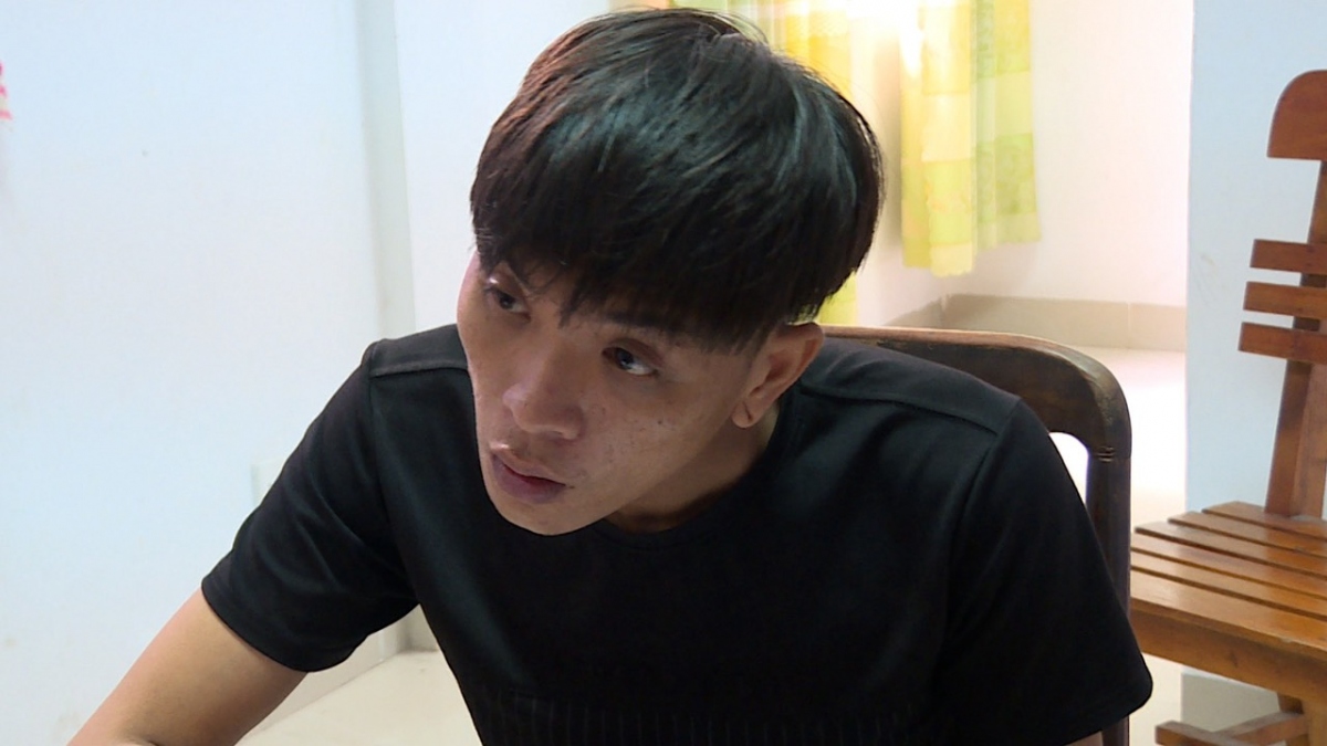 Hung thủ tại cơ quan công an (Ảnh: CACC)