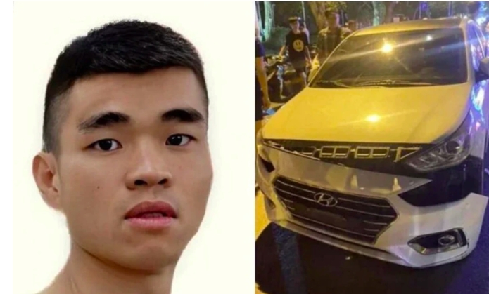 Lường Văn Nam cùng tang vật