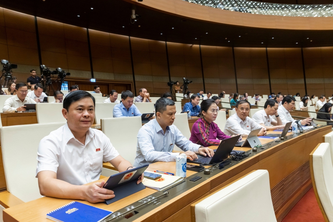 Đại biểu tham dự kỳ họp.