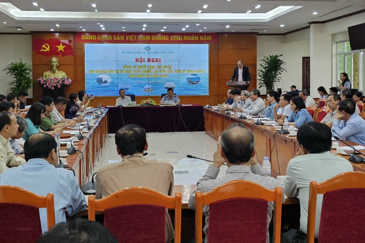 Hội nghị công bố Quy hoạch bảo vệ và khai thác nguồn lợi thủy sản thời kỳ 2021-2030