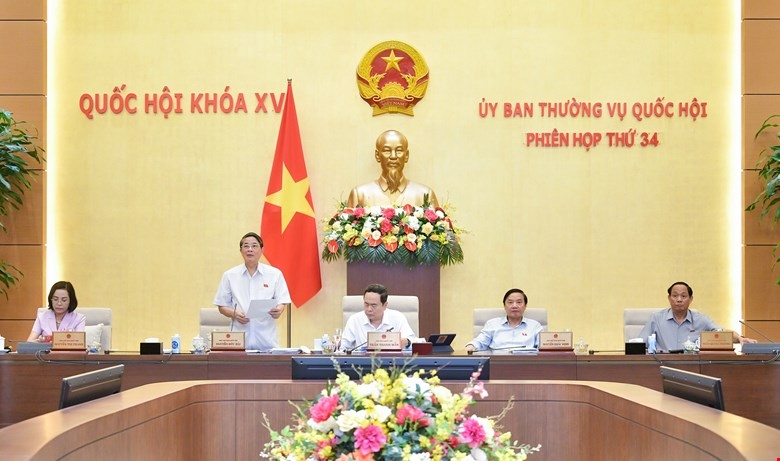 Ủy ban Thường vụ Quốc hội cho ý kiến về dự thảo Nghị quyết của Quốc hội về giảm thuế giá trị gia tăng
