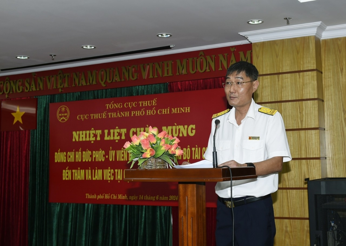 Cục trưởng Cục thuế TP. Hồ Chí Minh Nguyễn Nam Bình