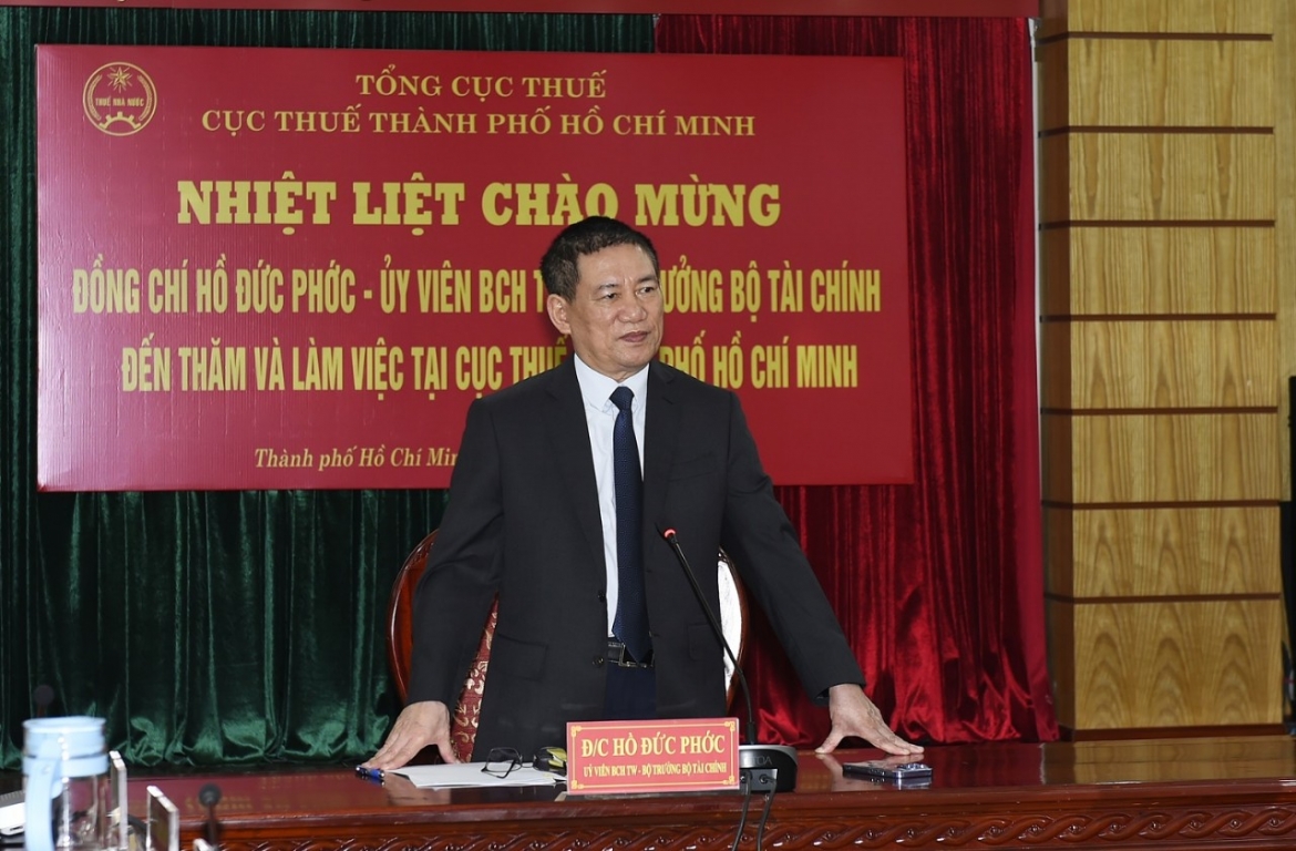 Bộ trưởng Bộ Tài chính Hồ Đức Phớc