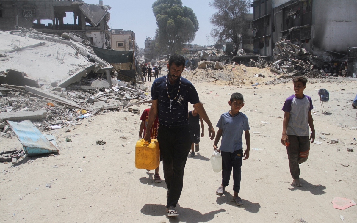Hiện đang rất cần nhiều nỗ lực để tái thiết Gaza. Ảnh: Reuters.