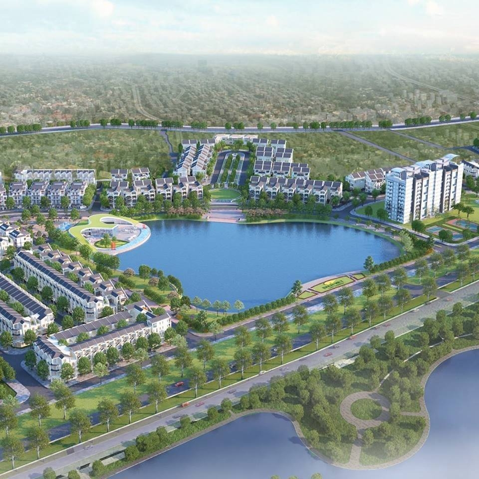 Phối cảnh dự án khu nhà ở DABACO Lạc Vệ