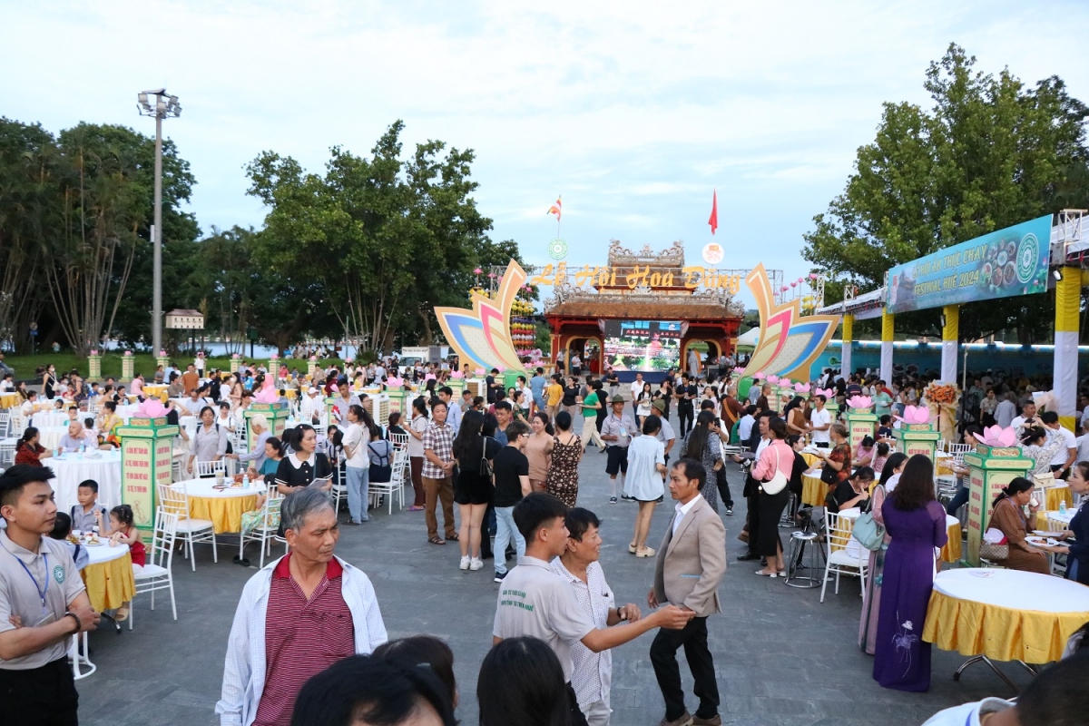 Lễ hội Ẩm thực chay- Festival Huế 2024.
