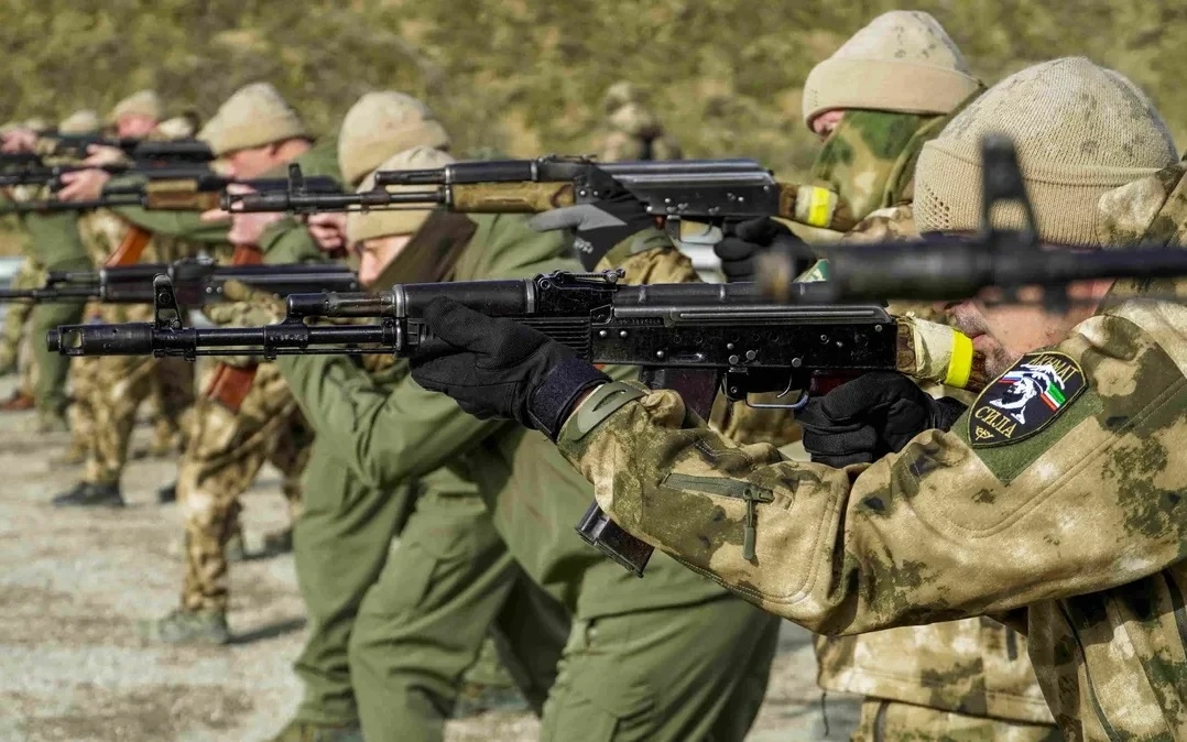 Một lực lượng đặc nhiệm trong lực lượng vũ trang Nga. Ảnh: Novayagazeta