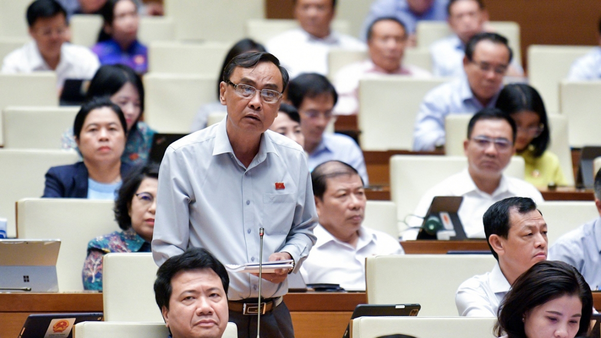 Đại biểu Nguyễn Minh Hoàng (đoàn TP.HCM)
