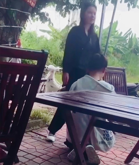 Hiện trường vụ việc- Ảnh cắt từ Clip