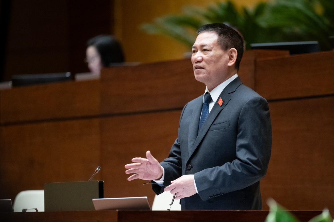Bộ trưởng Tài chính Hồ Đức Phớc.