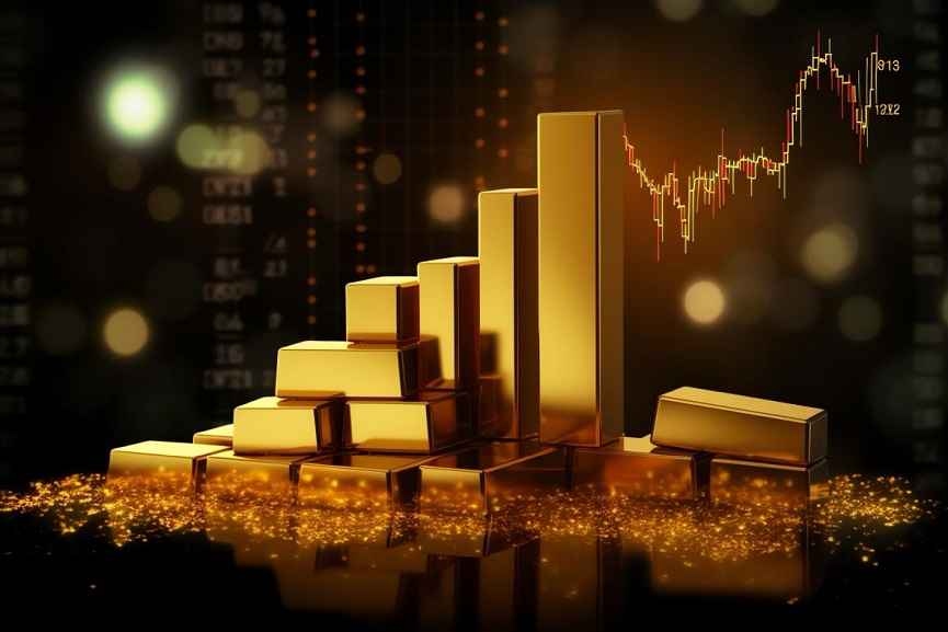 Vàng thường được xem là kênh trú ẩn an toàn trong thời kỳ bất ổn kinh tế và địa chính trị. (Ảnh minh họa: KT)